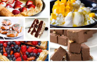 Variety of Desserts