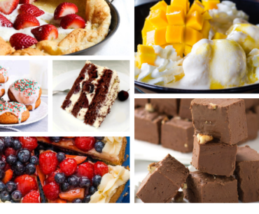 Variety of Desserts