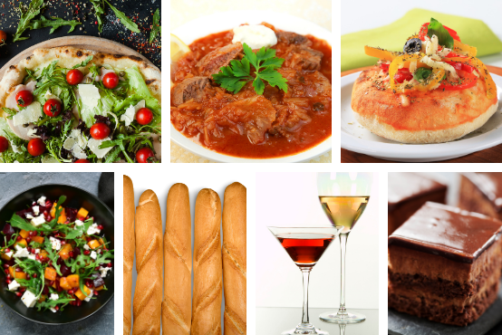 leckere Gerichte von Lecker Pizza.